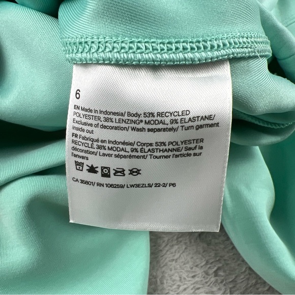 Lululemon Perfectly Oversized Cropped Crew Sweatshirt 6 Softstreme Wild Mint - Picture 11 of 11